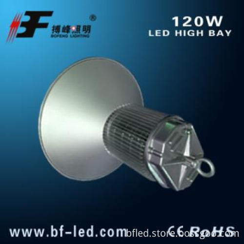 LED high bay light 120W with CE&Rohs, save power, high brightness IP65